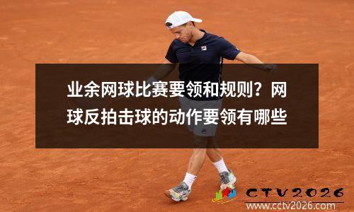 业余网球比赛要领和规则？网球反拍击球的动作要领有哪些