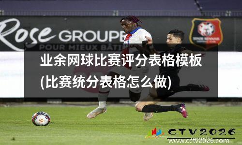 业余网球比赛评分表格模板(比赛统分表格怎么做)