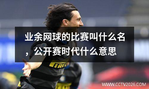 业余网球的比赛叫什么名，公开赛时代什么意思