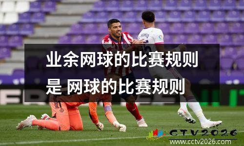 业余网球的比赛规则是 网球的比赛规则
