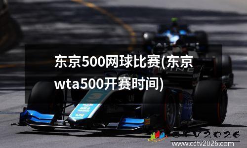 东京500网球比赛(东京wta500开赛时间)