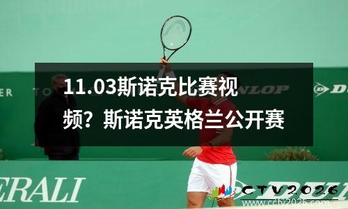 11.03斯诺克比赛视频？斯诺克英格兰公开赛