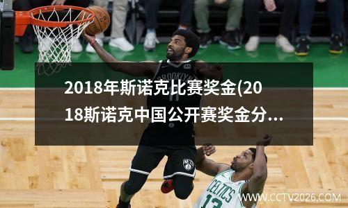 2018年斯诺克比赛奖金(2018斯诺克中国公开赛奖金分配)