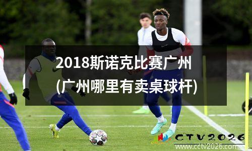 2018斯诺克比赛广州(广州哪里有卖桌球杆)