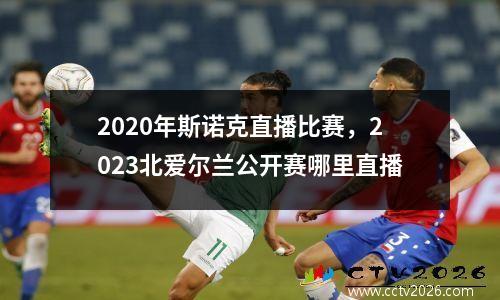 2020年斯诺克直播比赛，2023北爱尔兰公开赛哪里直播