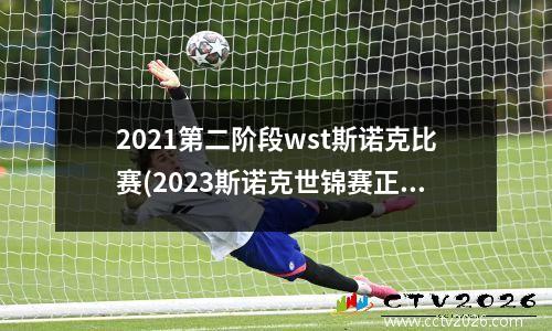 2021第二阶段wst斯诺克比赛(2023斯诺克世锦赛正赛时间)