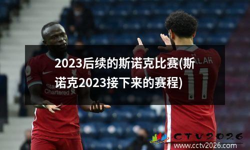 2023后续的斯诺克比赛(斯诺克2023接下来的赛程)