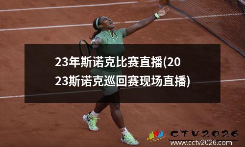 23年斯诺克比赛直播(2023斯诺克巡回赛现场直播)