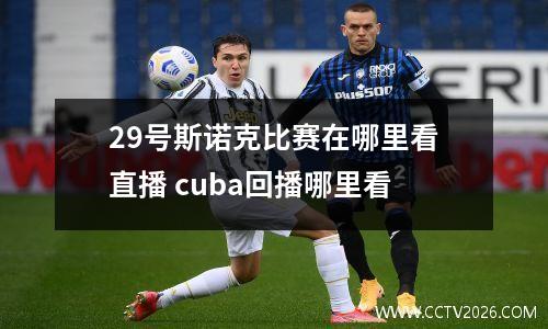 29号斯诺克比赛在哪里看直播 cuba回播哪里看