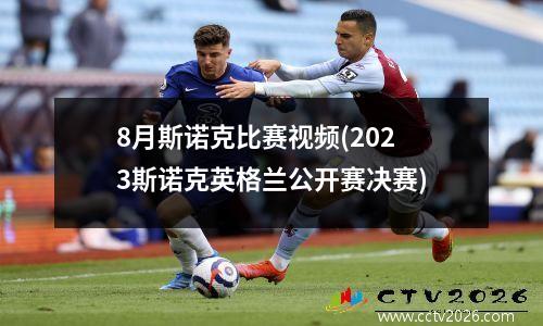 8月斯诺克比赛视频(2023斯诺克英格兰公开赛决赛)