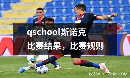 qschool斯诺克比赛结果，比赛规则