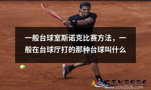 一般台球室斯诺克比赛方法，一般在台球厅打的那种台球叫什么