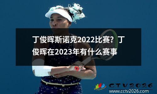 丁俊晖斯诺克2022比赛？丁俊晖在2023年有什么赛事