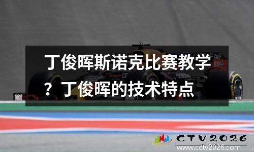 丁俊晖斯诺克比赛教学？丁俊晖的技术特点