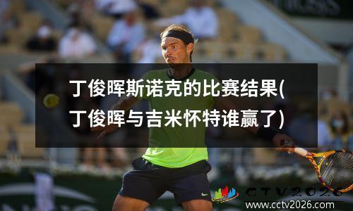 丁俊晖斯诺克的比赛结果(丁俊晖与吉米怀特谁赢了)