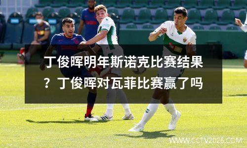 丁俊晖明年斯诺克比赛结果？丁俊晖对瓦菲比赛赢了吗