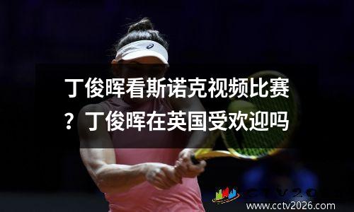 丁俊晖看斯诺克视频比赛？丁俊晖在英国受欢迎吗