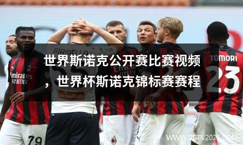 世界斯诺克公开赛比赛视频，世界杯斯诺克锦标赛赛程