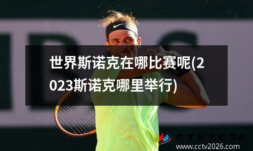 世界斯诺克在哪比赛呢(2023斯诺克哪里举行)
