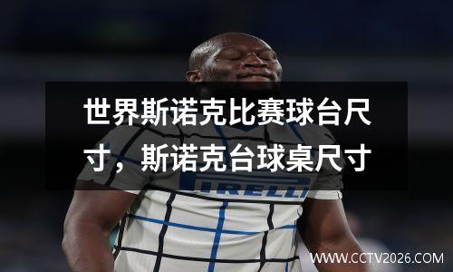 世界斯诺克比赛球台尺寸，斯诺克台球桌尺寸
