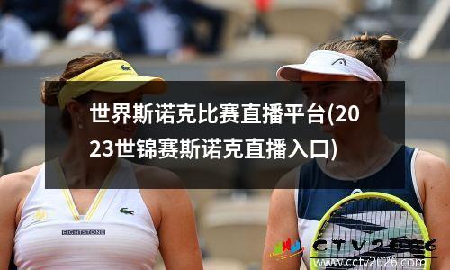 世界斯诺克比赛直播平台(2023世锦赛斯诺克直播入口)