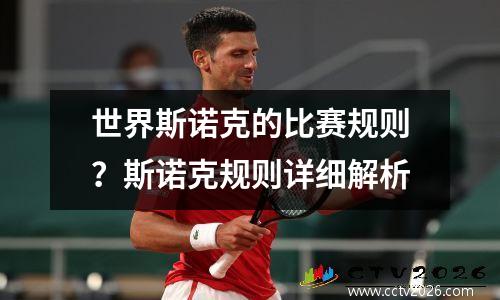 世界斯诺克的比赛规则？斯诺克规则详细解析