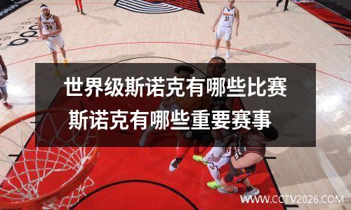 世界级斯诺克有哪些比赛 斯诺克有哪些重要赛事