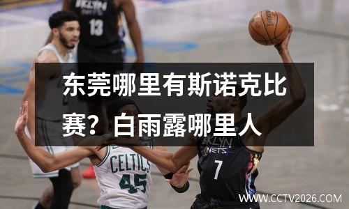 东莞哪里有斯诺克比赛？白雨露哪里人