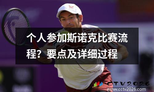 个人参加斯诺克比赛流程？要点及详细过程