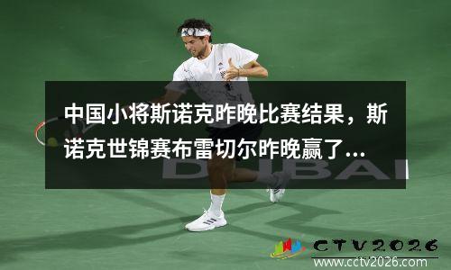 中国小将斯诺克昨晚比赛结果，斯诺克世锦赛布雷切尔昨晚赢了吗