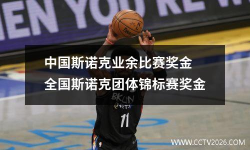 中国斯诺克业余比赛奖金 全国斯诺克团体锦标赛奖金