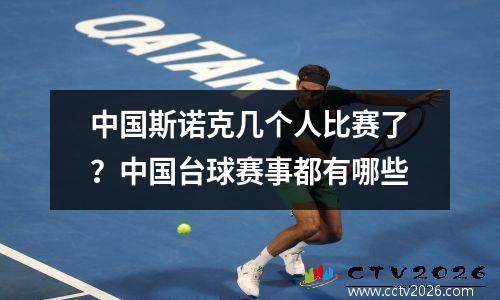 中国斯诺克几个人比赛了？中国台球赛事都有哪些