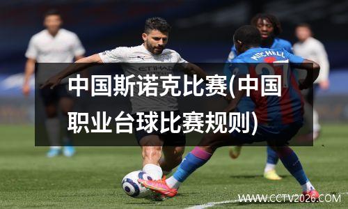 中国斯诺克比赛(中国职业台球比赛规则)