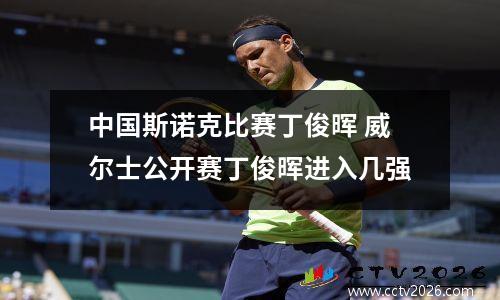 中国斯诺克比赛丁俊晖 威尔士公开赛丁俊晖进入几强