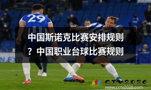 中国斯诺克比赛安排规则？中国职业台球比赛规则
