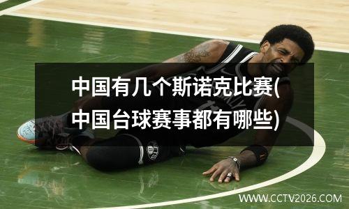 中国有几个斯诺克比赛(中国台球赛事都有哪些)