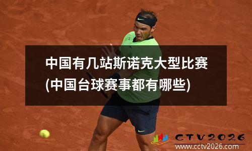 中国有几站斯诺克大型比赛(中国台球赛事都有哪些)