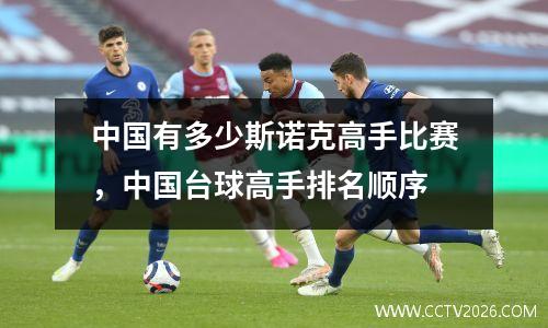 中国有多少斯诺克高手比赛，中国台球高手排名顺序