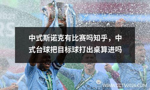 中式斯诺克有比赛吗知乎，中式台球把目标球打出桌算进吗