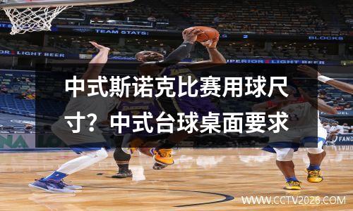 中式斯诺克比赛用球尺寸？中式台球桌面要求