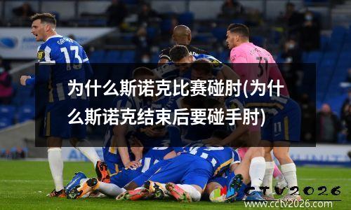 为什么斯诺克比赛碰肘(为什么斯诺克结束后要碰手肘)