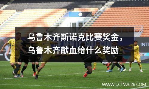 乌鲁木齐斯诺克比赛奖金，乌鲁木齐献血给什么奖励