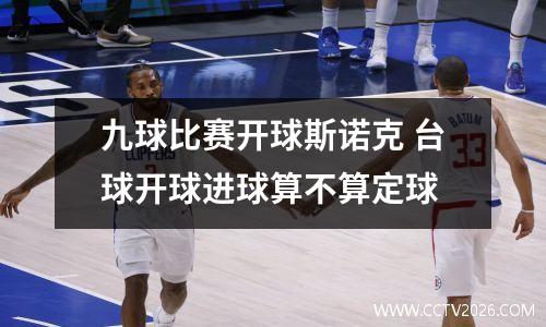 九球比赛开球斯诺克 台球开球进球算不算定球