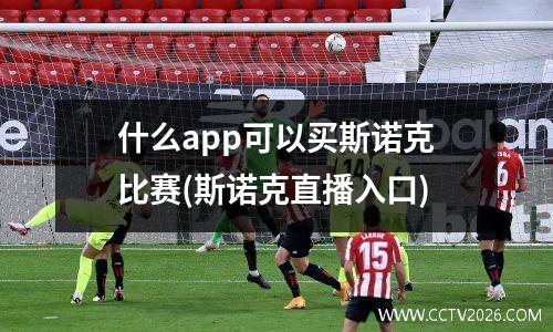 什么app可以买斯诺克比赛(斯诺克直播入口)