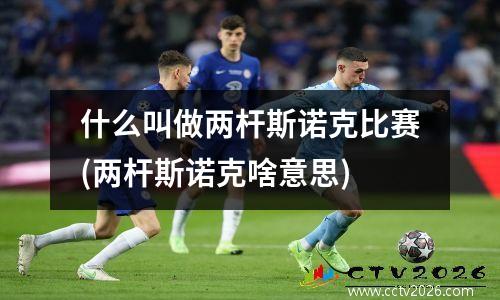 什么叫做两杆斯诺克比赛(两杆斯诺克啥意思)