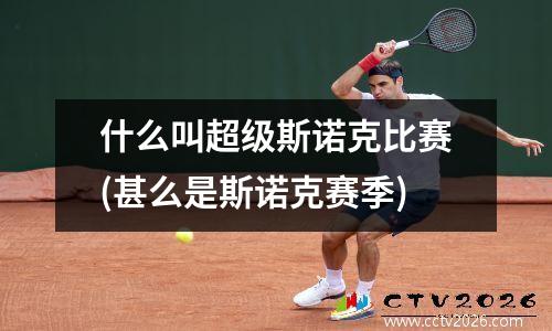 什么叫超级斯诺克比赛(甚么是斯诺克赛季)