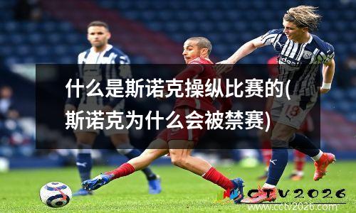 什么是斯诺克操纵比赛的(斯诺克为什么会被禁赛)