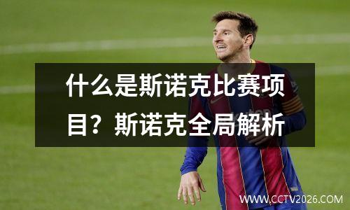 什么是斯诺克比赛项目？斯诺克全局解析