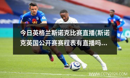 今日英格兰斯诺克比赛直播(斯诺克英国公开赛赛程表有直播吗)