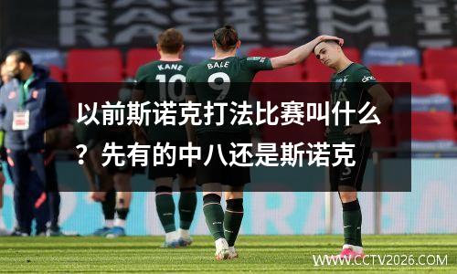以前斯诺克打法比赛叫什么？先有的中八还是斯诺克